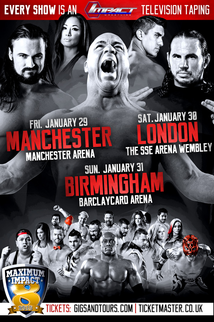 TNA UK Tour Poster