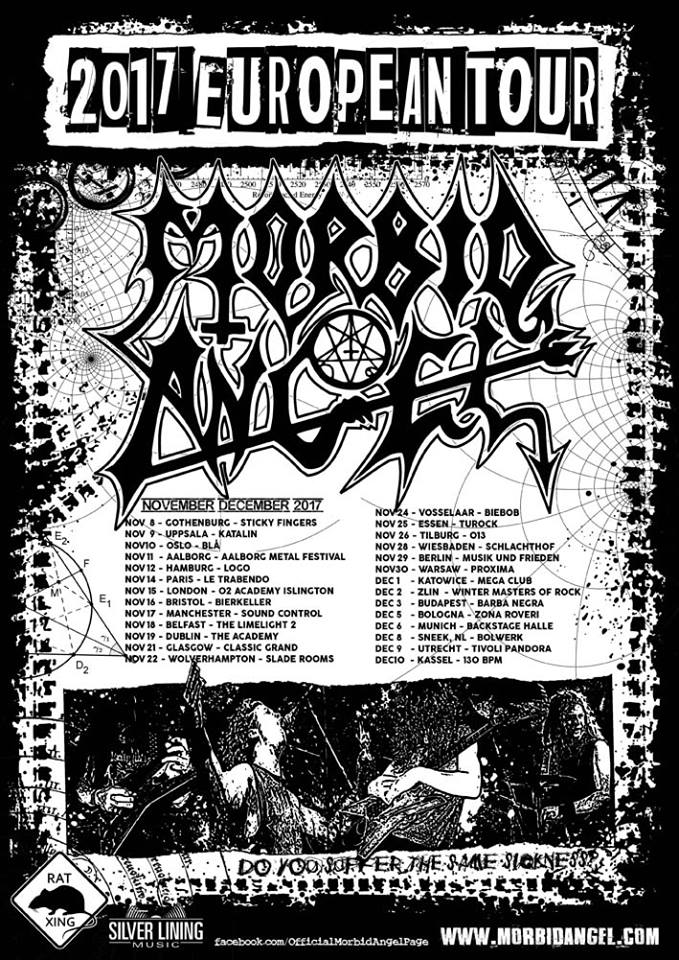 Morbid Angel - European Tour 2017