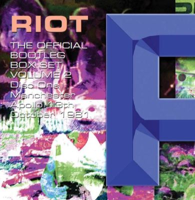 RIOT THE OFFICIAL BOOTLEG BOX SET VOLUME 2 1980 1990 7CD BOX SET