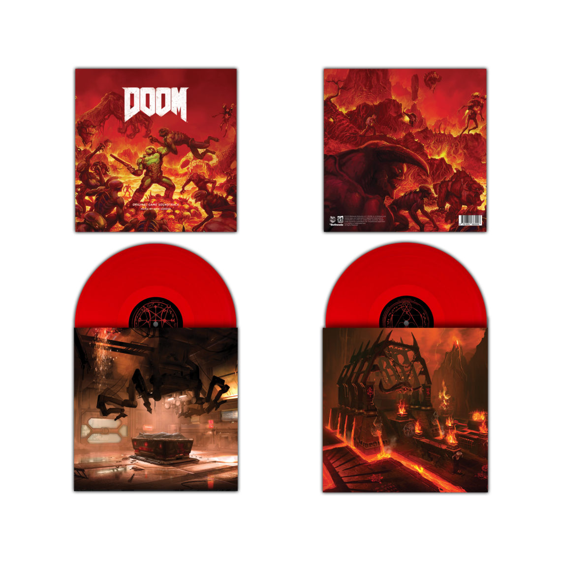 DOOM® (Original Game Soundtrack) Rips And Tears Its Way Onto Vinyl And ...