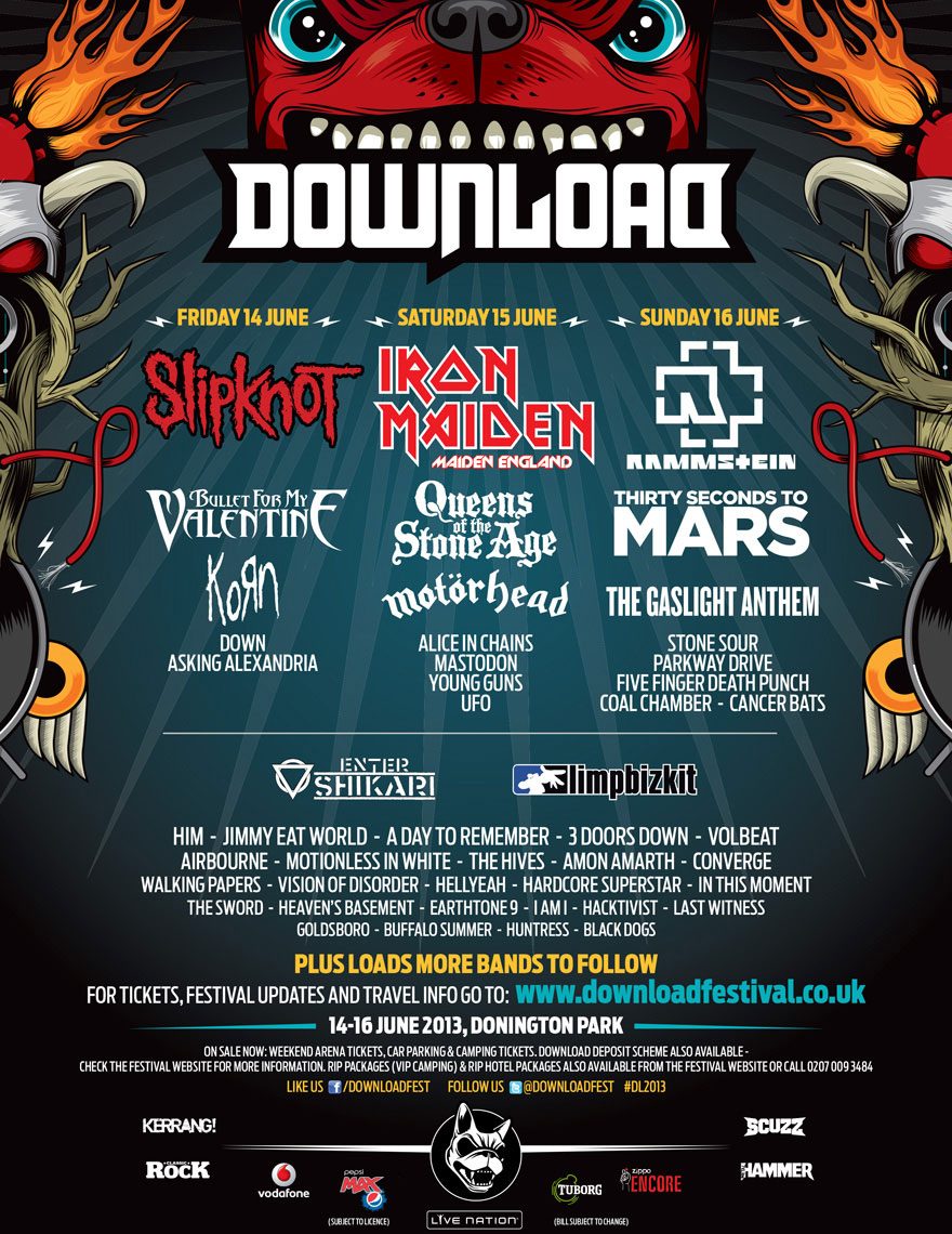 Download Festival 2013 – Day 1