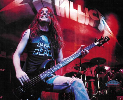 Cliff Burton Will be Featured in the KnuckleBonz Rock Iconz Collectible Statue Series