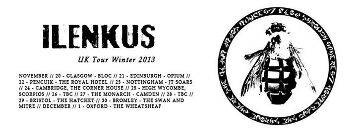 Ilenkus tour UK this month