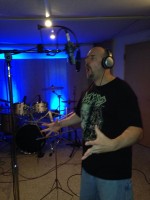 Frank Rini in the studio May 2014