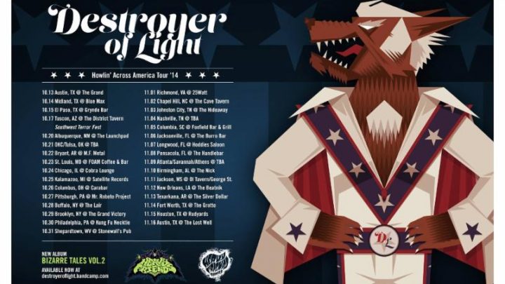 Destroyer of Light Kicks Off Howlin’ Across America Tour ’14