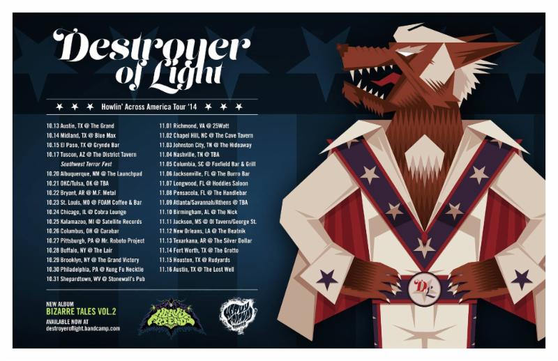 Destroyer of Light Kicks Off Howlin’ Across America Tour ’14