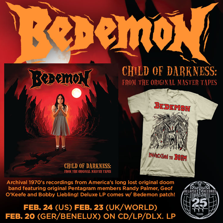 Bedemon (early Pentagram): Child of Darkness to See Reissue