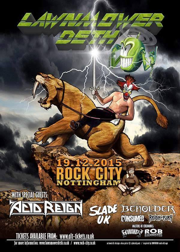 ACID REIGN JOIN THE LAWNMOWER DETH XMAS SHOW LINE UP!
