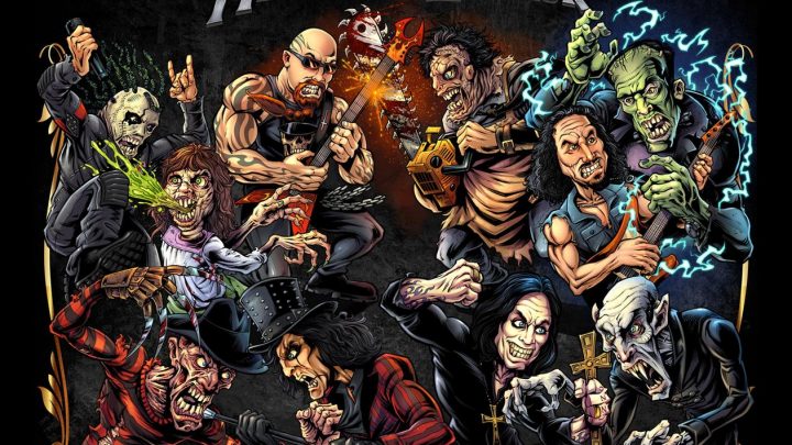 The history of metal and horror