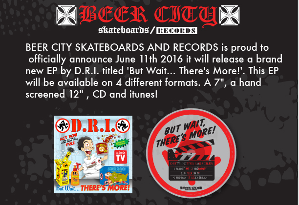 D.R.I. But Wait There's More! 7 Vinyl