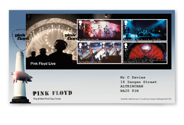 Pink-Floyd-FDC-Minisheet