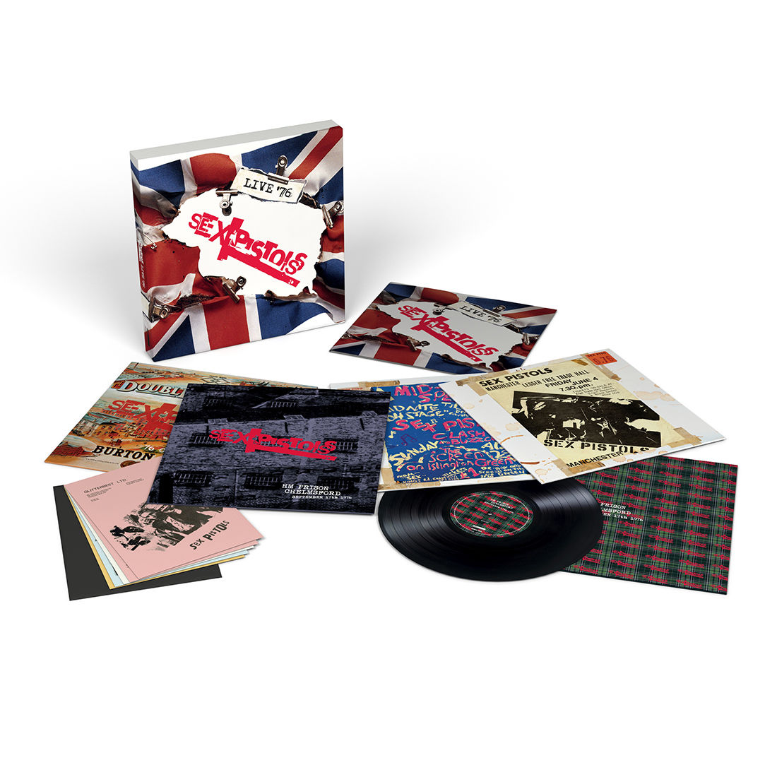 Take a look inside the Sex Pistols – Live ’76 box set!