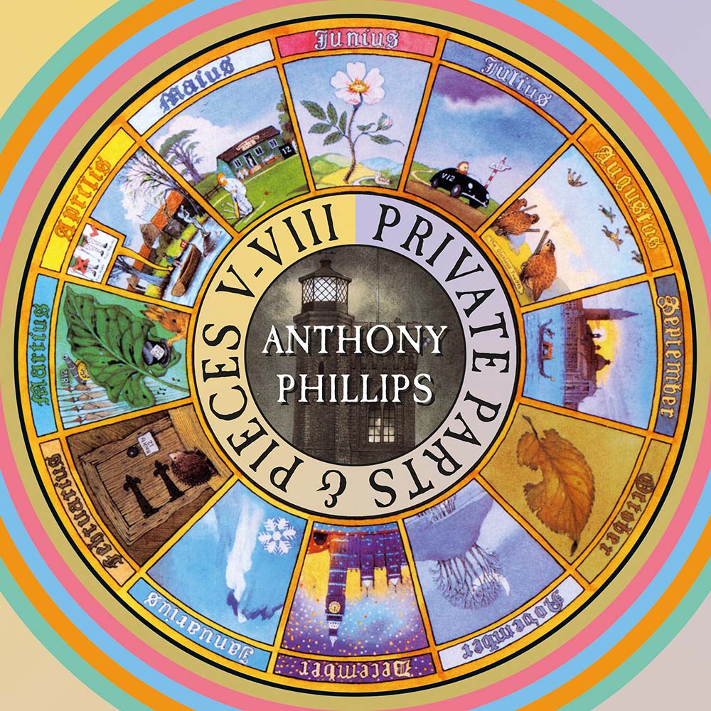 Anthony Phillips – Private Parts & Pieces V-VIII: 5CD Deluxe Clamshell Box Set