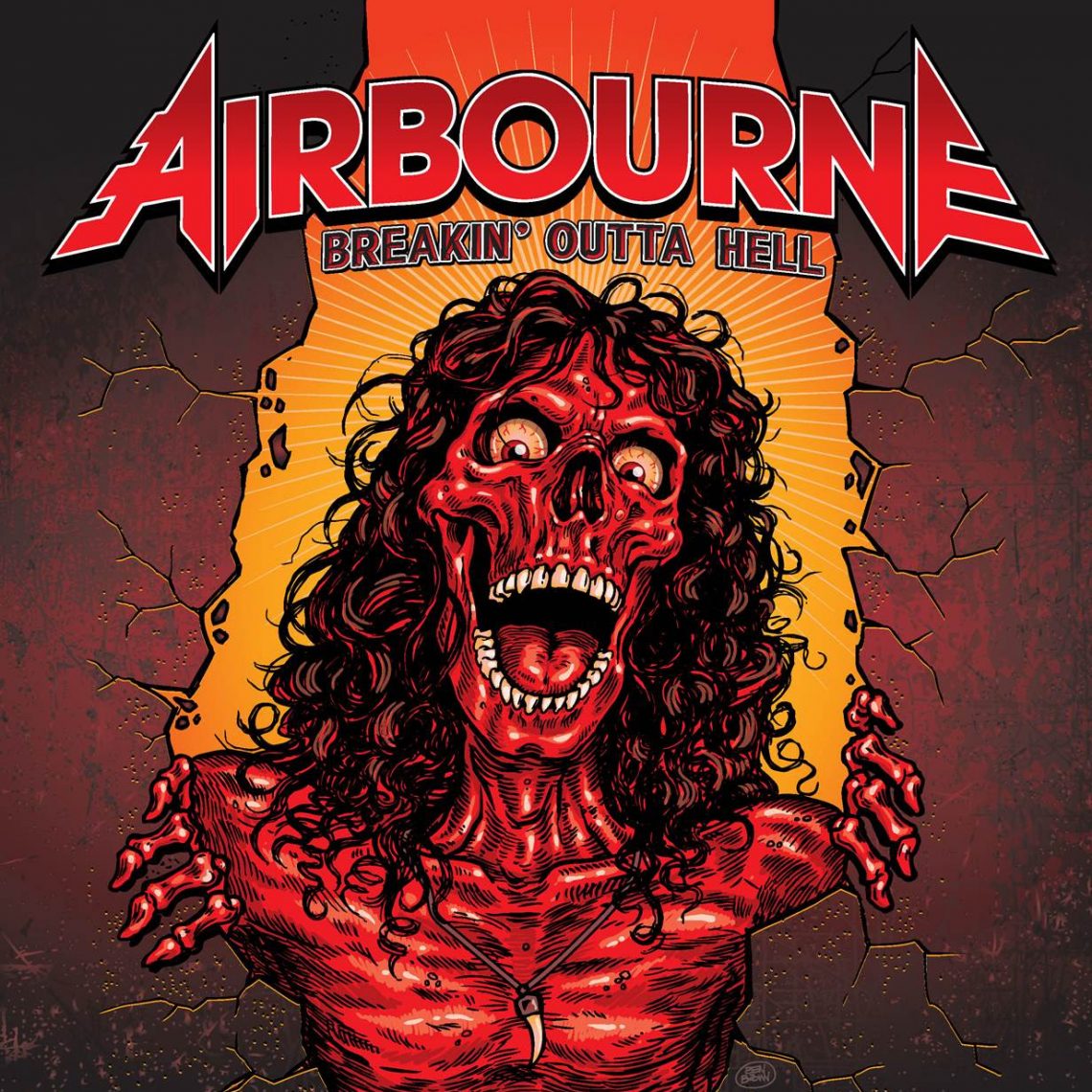 AIRBOURNE – BREAKIN’ OUTTA HELL –  ALBUM REVIEW