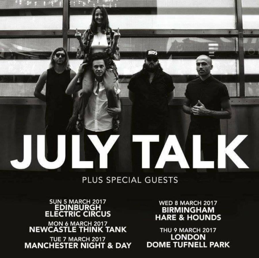 July Talk – Night & Day Cafe, Manchester – 07.03.17