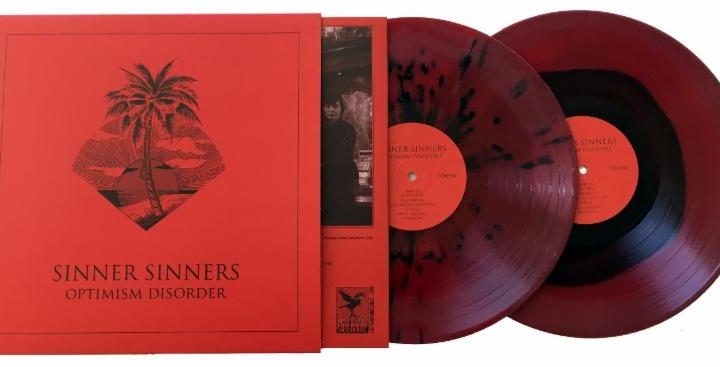 SINNER SINNERS Release Limited Edition Blood Red “Optimism Disorder” Vinyl