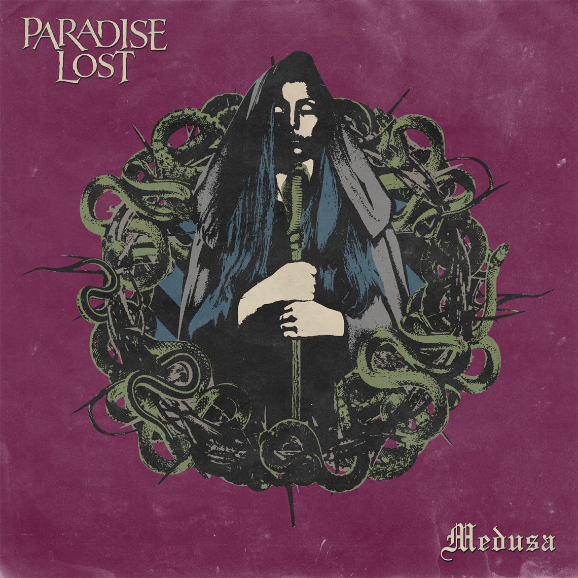 PARADISE LOST UNVEIL COVER AND RELEASE DATE FOR ‘MEDUSA’