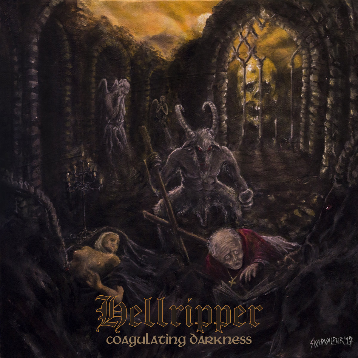 Hellripper - Coagulating Darkness - All About The Rock