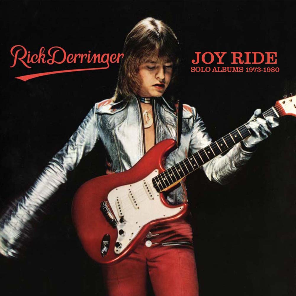 RICK DERRINGER: JOY RIDE – SOLO ALBUMS 1973-1980: 4CD BOX SET