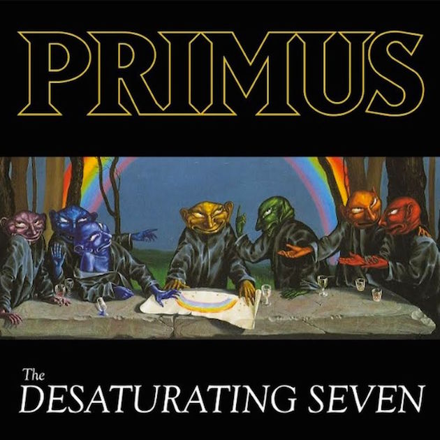 PRIMUS – THE DESATURATING SEVEN ALBUM REVIEW