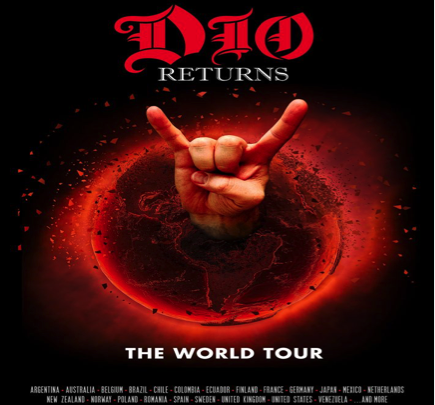 RONNIE JAMES DIO HOLOGRAM TOUR ‘DIO Returns: The Tour’