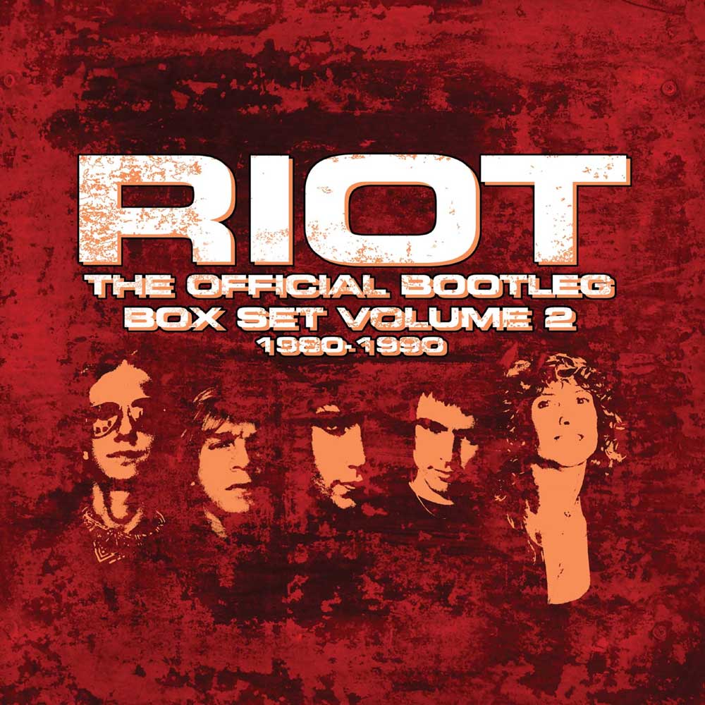 RIOT – THE OFFICIAL BOOTLEG BOX SET VOLUME 2 – 1980-1990: 7CD BOX SET