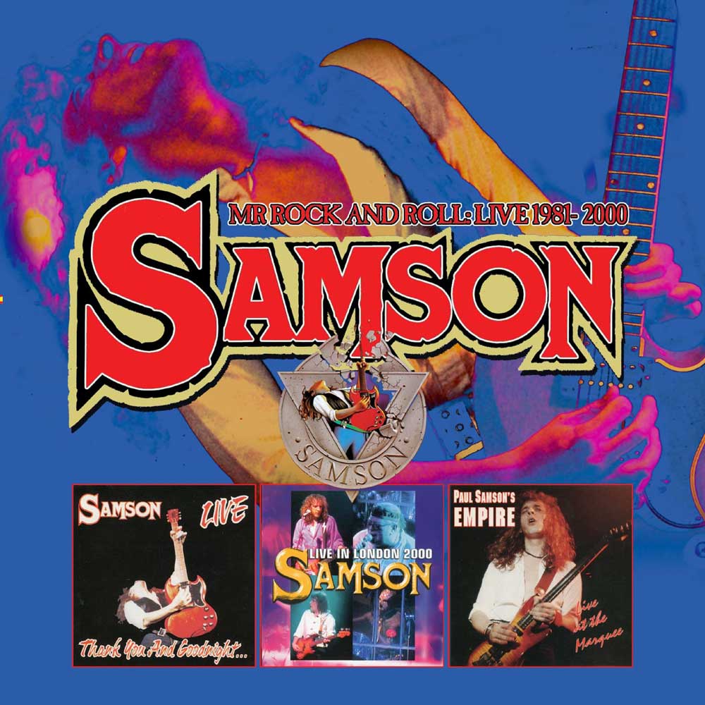 SAMSON – MR ROCK AND ROLL: LIVE 1981-2000