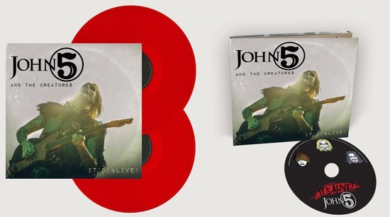 JOHN 5 AND THE CREATURES to Release “It’s Alive!” Live Album in January