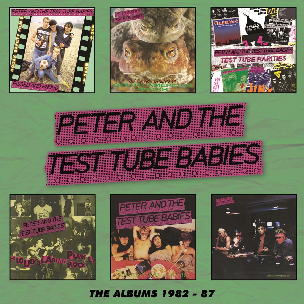 PETER & THE TEST TUBE BABIES: THE ALBUMS 1982-87 (6CD BOX SET)