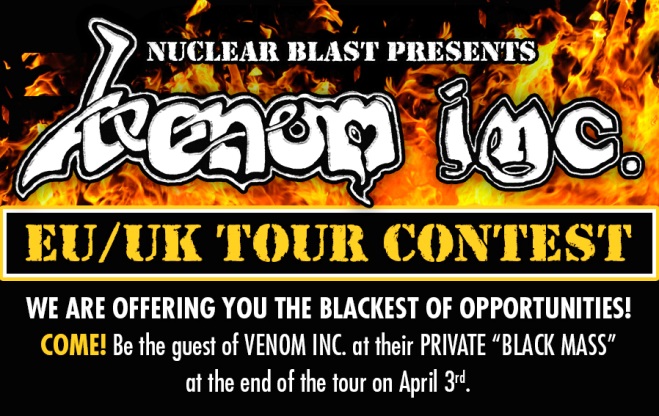 VENOM INC. launch one-of-a-kind tour competition!