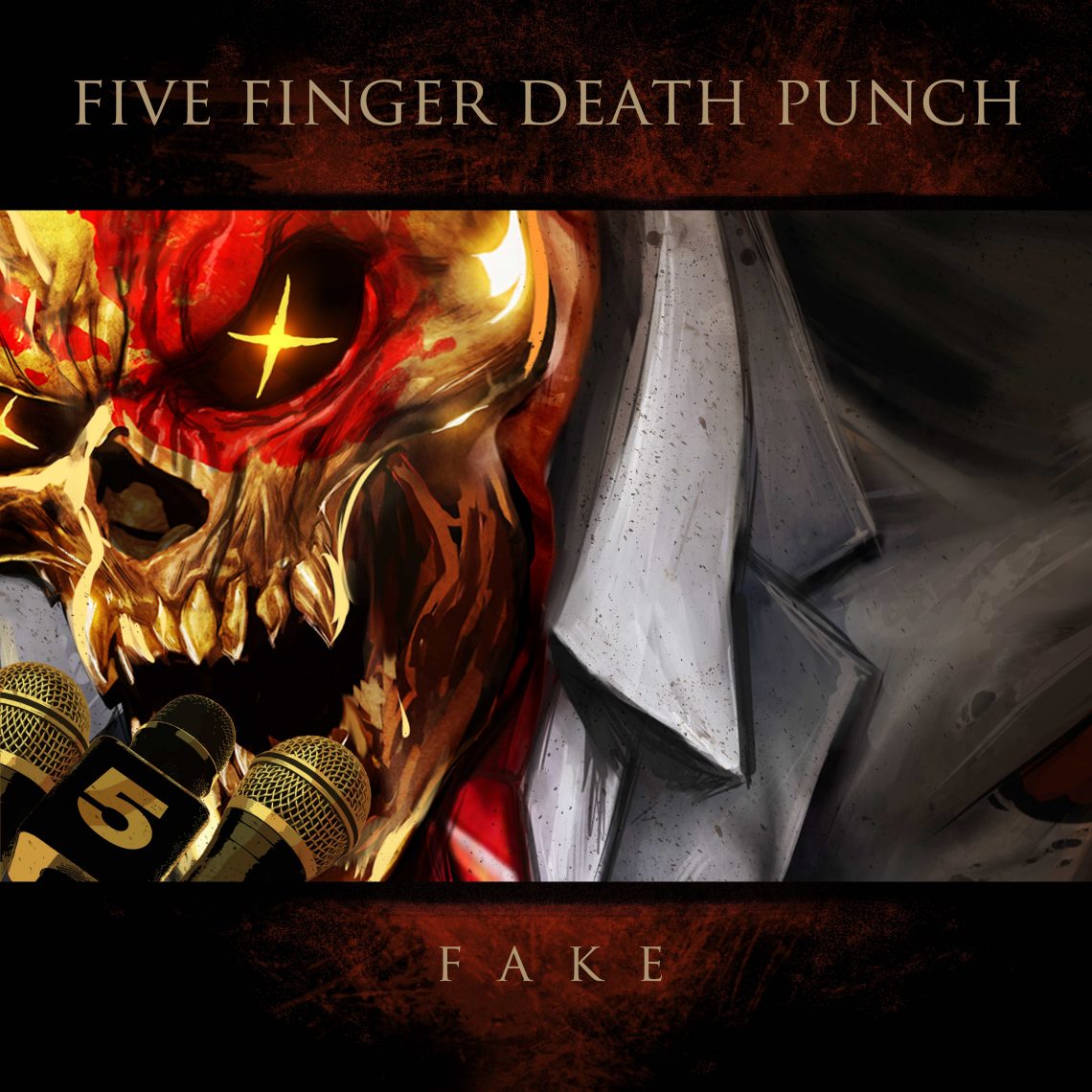 FIVE FINGER DEATH PUNCH reveal brand new song, Fake