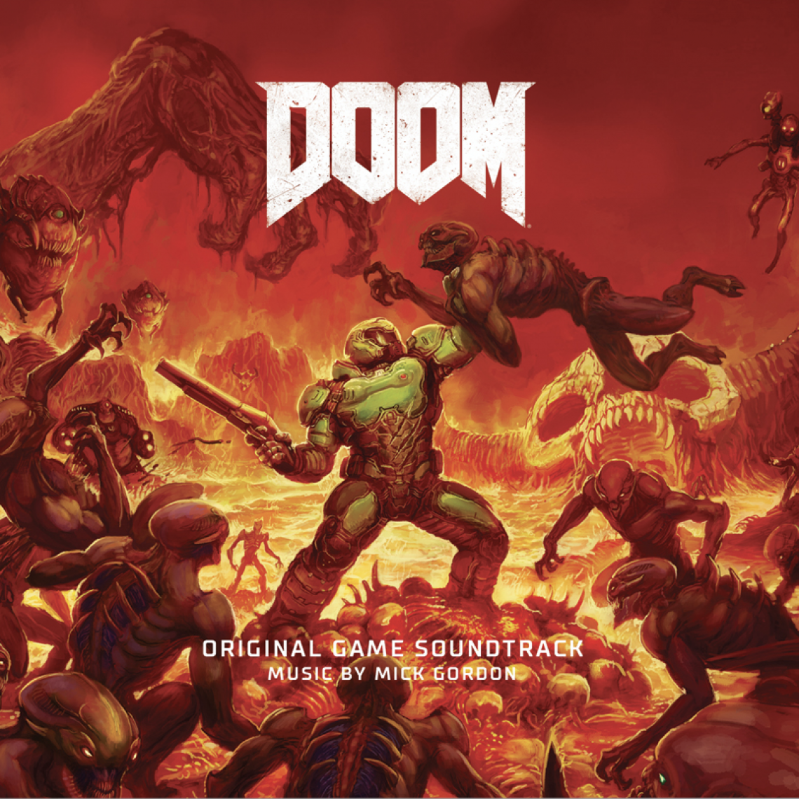 DOOM® (Original Game Soundtrack) rips and tears its way onto Vinyl and CD in Summer 2018