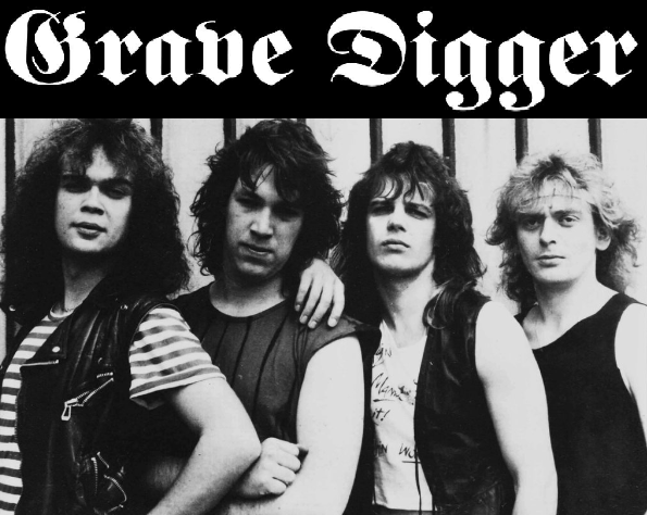 Noise proudly reissue GRAVE DIGGER 💀 two classic albums on colour vinyl & deluxe CD 💥
