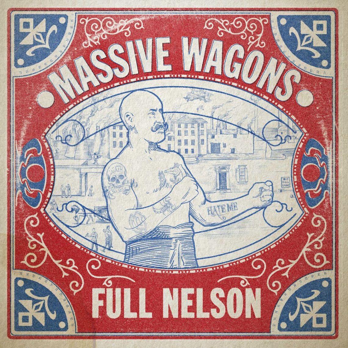 Massive Wagons – New Album “Full Nelson” #12 In The Mid-Week Charts!