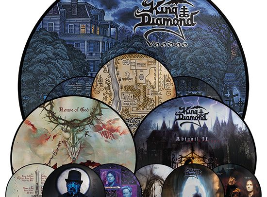 KING DIAMOND: ‘Abigail II: The Revenge’, ‘House of God’, ‘Voodoo’ LP re-issues now available via Metal Blade Records!
