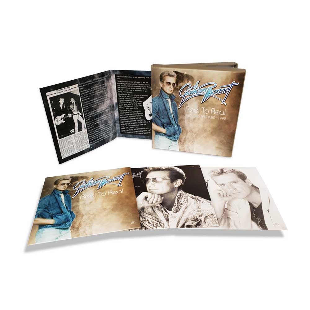 GRAHAM BONNET: REEL TO REAL – THE ARCHIVES, 3CD REMASTERED BOX SET EDITION