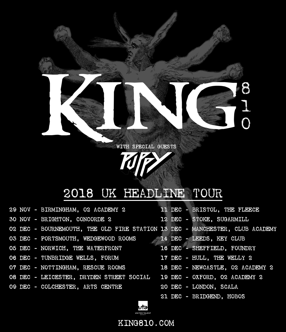 king 810 tour uk