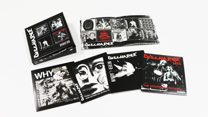 DISCHARGE: 1980-85, 4CD CLAMSHELL BOXSET