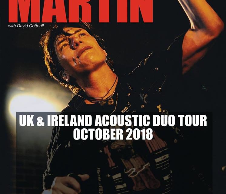 Eric Martin – Bannermans – Edinburgh – 16th October 2018