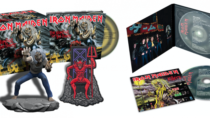 Iron Maiden’s acclaimed studio remasters get the CD digipack treatment