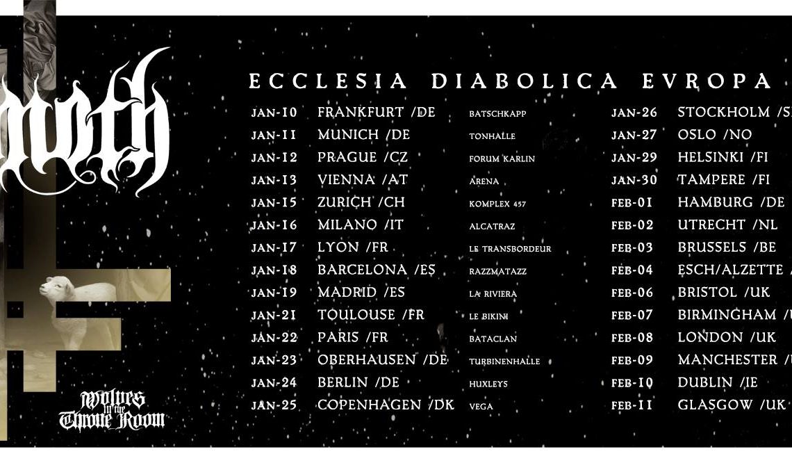 BEHEMOTH | ‘Ecclesia Diabolica Catholica’ music video, European tour kick off