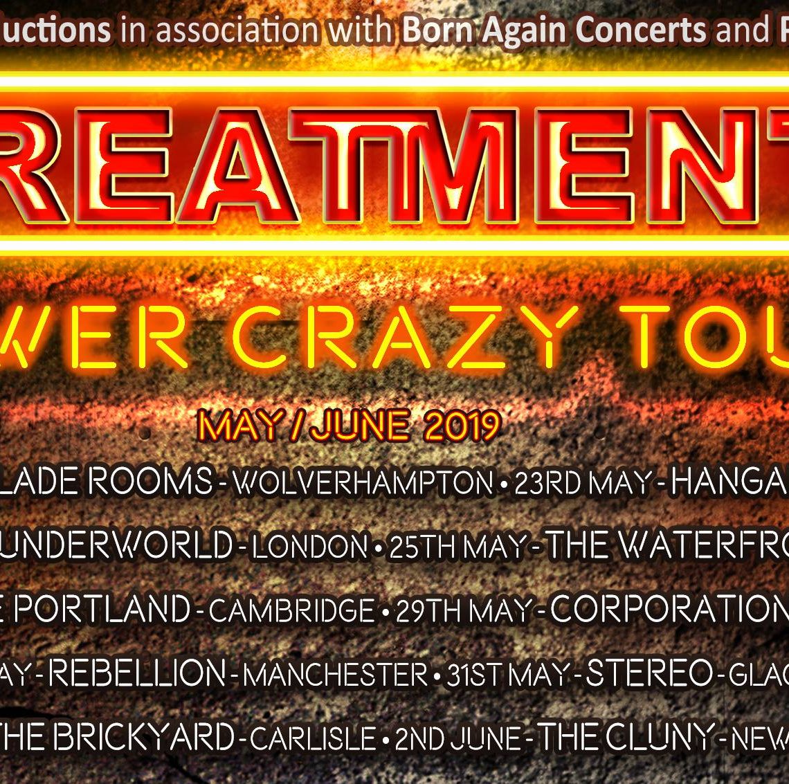 The Treatment – Announce New Album “Power Crazy” Out On 22nd March 2019
