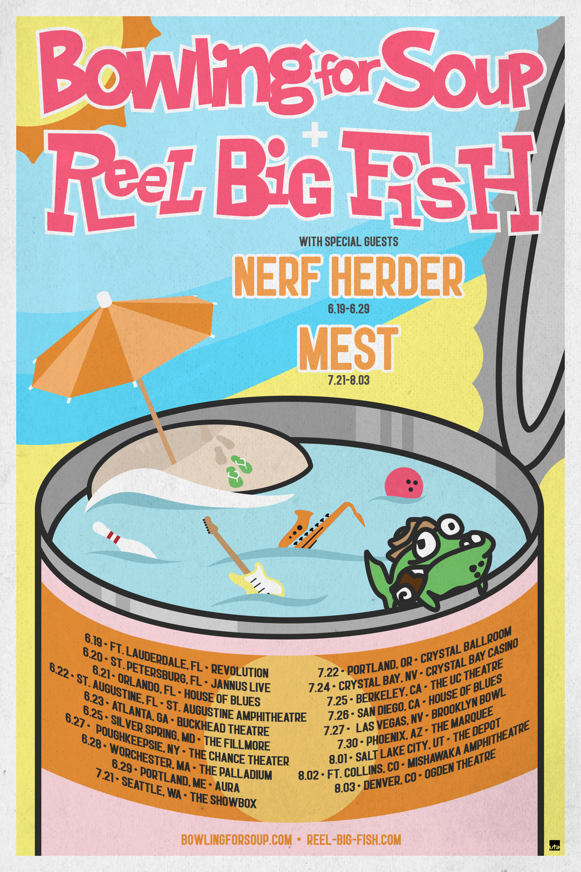 Reel Big Fish & Bowling For Soup Announce CoHeadline Tour with Special