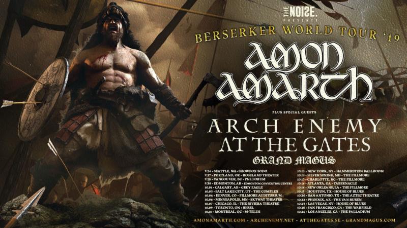 At The Gates Announces Tour Dates Supporting Amon Amarth All About The Rock The official website of amon amarth. at the gates announces tour dates