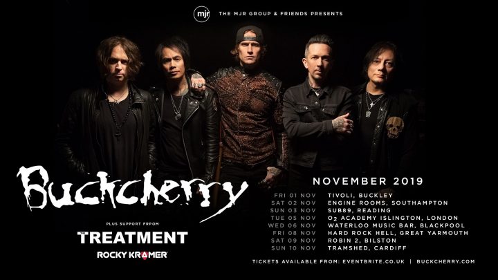 BUCKCHERRY Announce November UK Tour