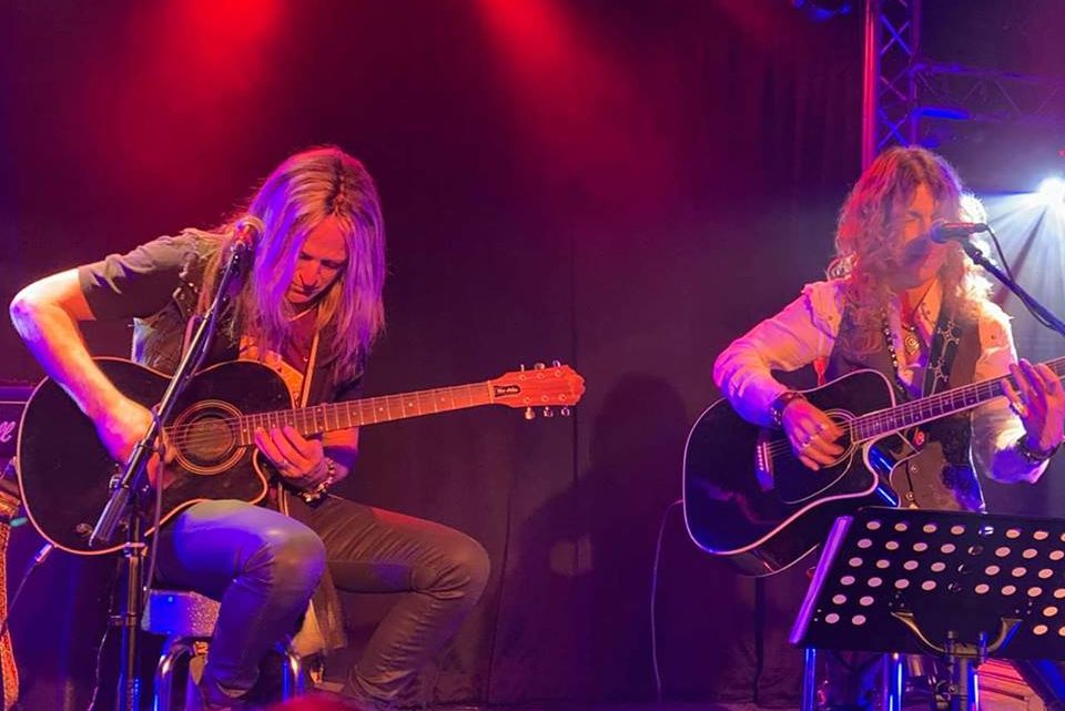 Doug Aldrich and Keith St John – Stripped and Naked at Bannermans, Edinburgh 8th April 2019