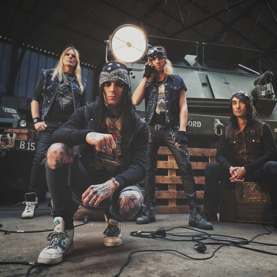 French Sleaze rocker BLACKRAIN releases third single and video today