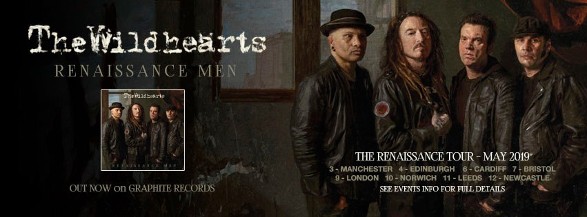 Interview At The Manchester Academy May 3rd 2019 With CJ of The Wildhearts