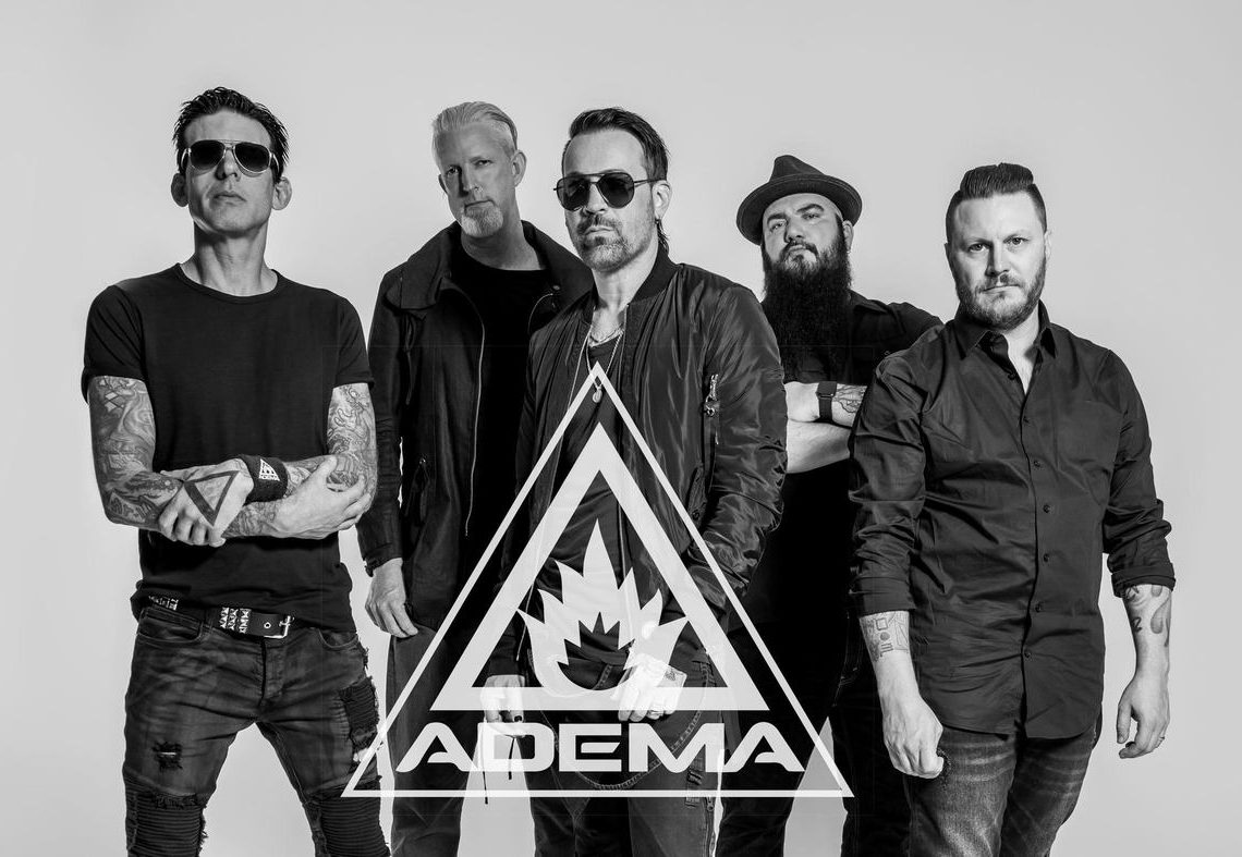 ADEMA Announces New Front-Man, RYAN SHUCK, and 2019 Fall Tour with Powerman 5000, (hed) p.e., The Genitorturers