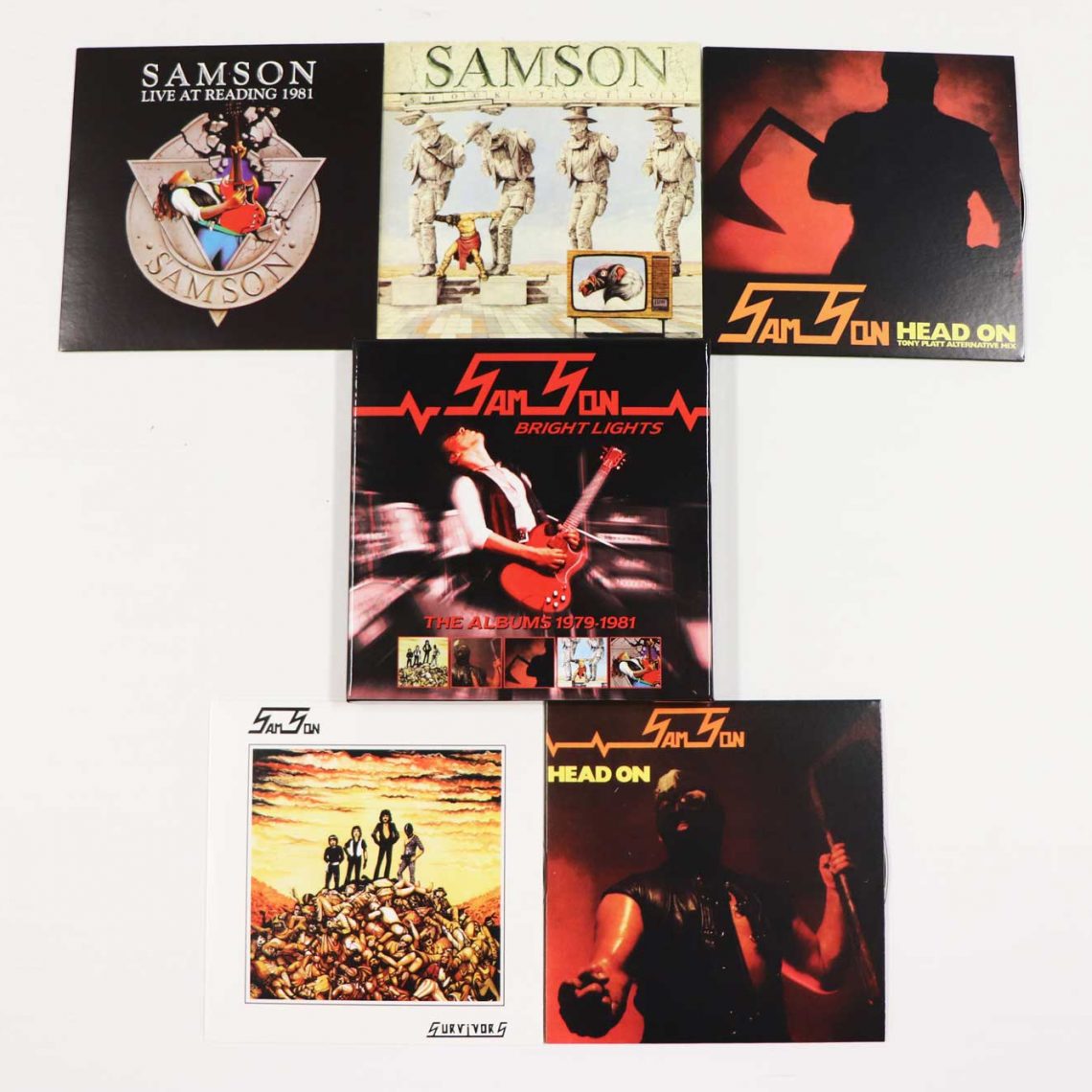 Samson: Bright Lights – The Albums 1979-1981, 5CD Boxset with Poster